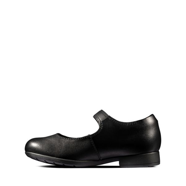 Clarks Girls Scala Pure Toddler School Shoes Black | CA-1675980